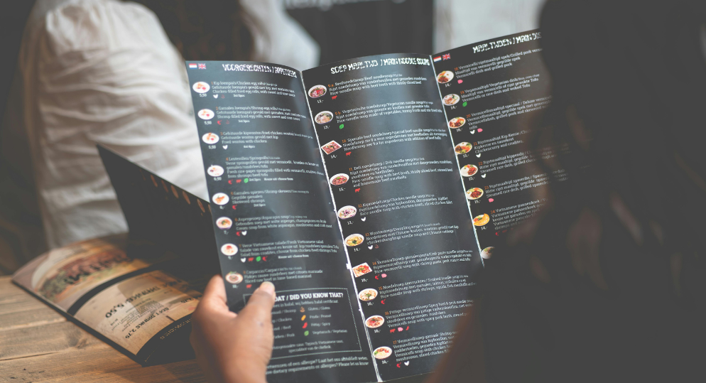Menu Card Printing in Sharjah