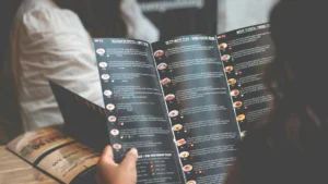 Premium Menu Card Printing in Dubai